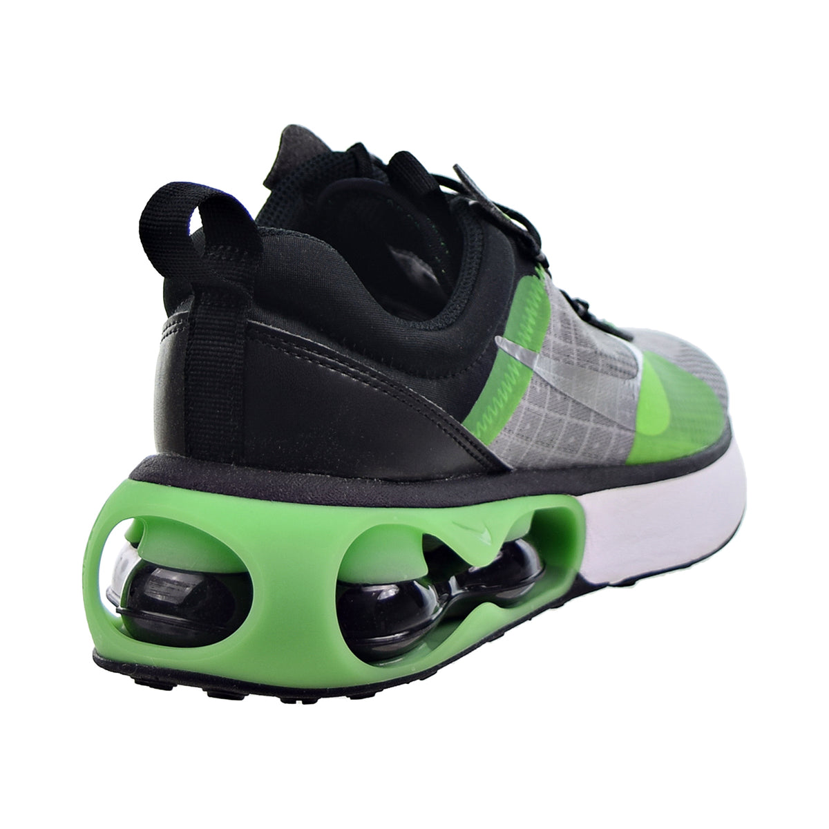 Nike Air Max 2021 (GS) Big Kids' Shoes Black-Green Strike-Iron Grey