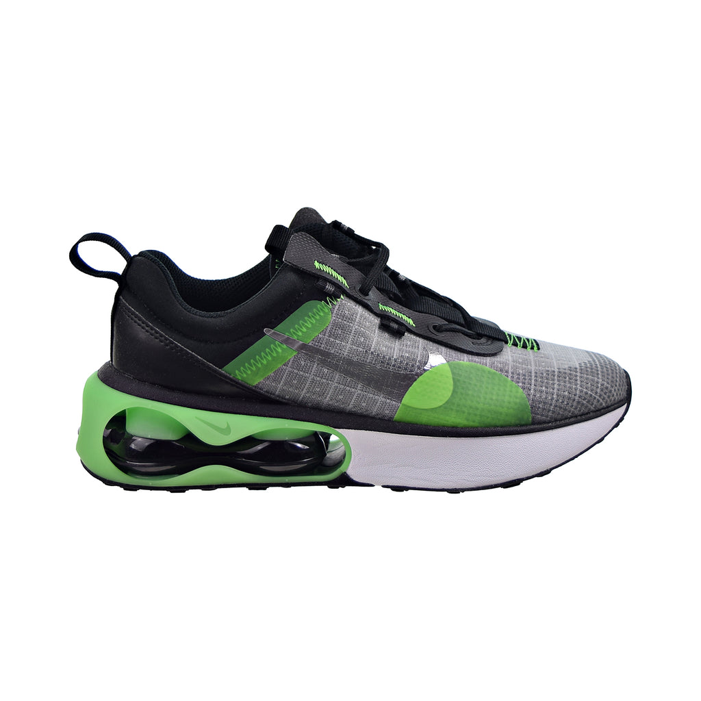 Nike Air Max 2021 (GS) Big Kids' Shoes Black-Green Strike-Iron Grey