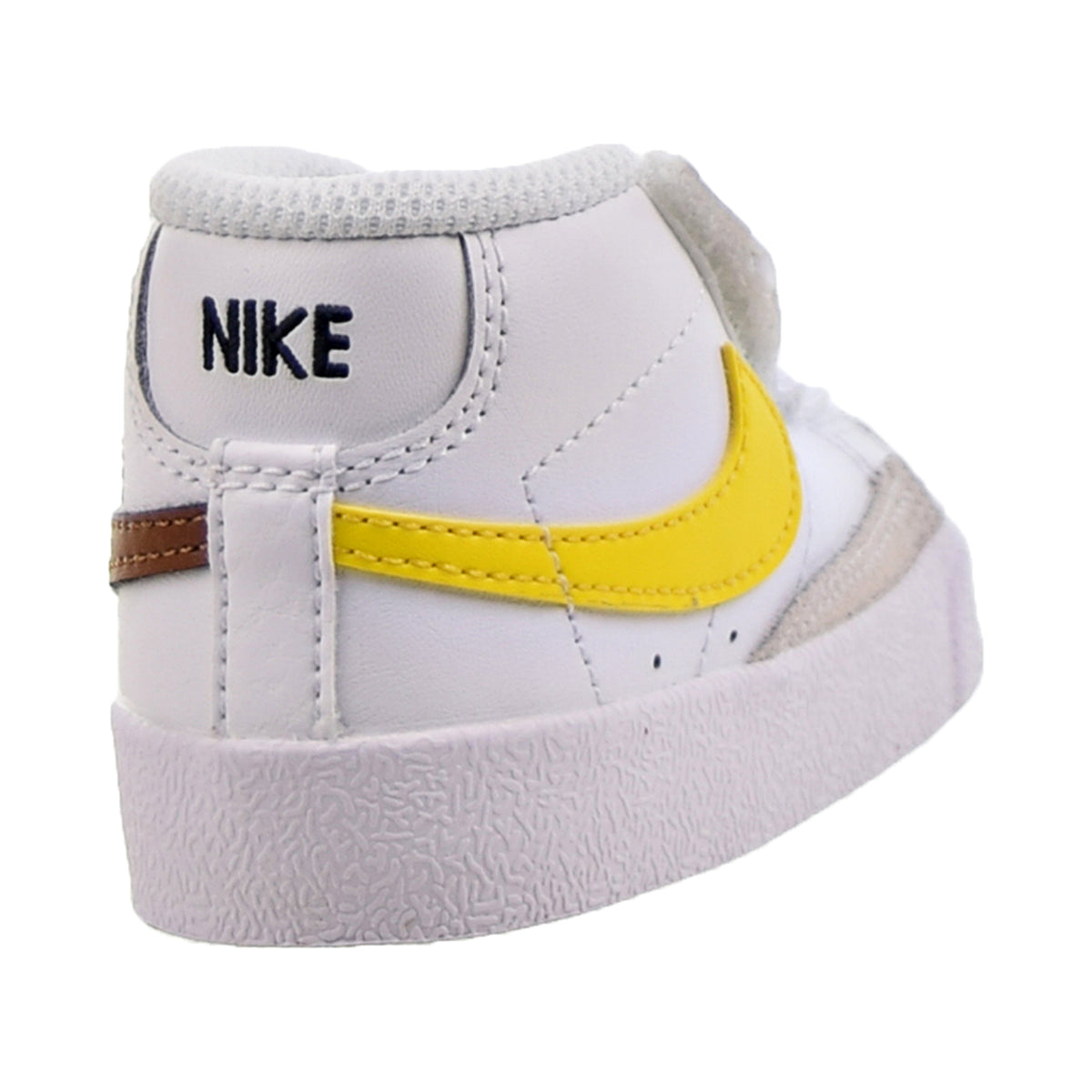 Nike Blazer Mid '77 (TD) Baby/Toddler's Shoes White-Pecan-Vivid Sulfur