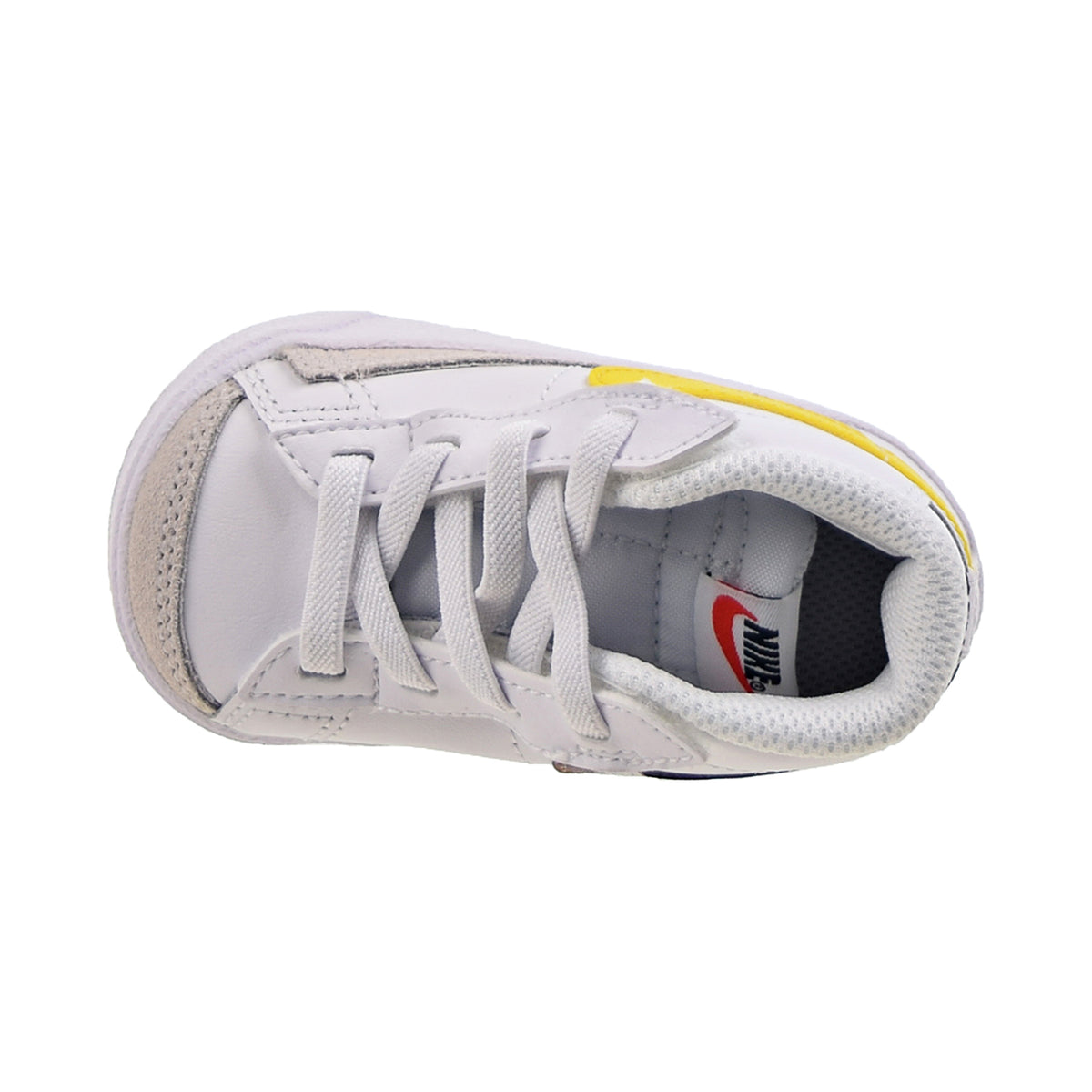 Nike Blazer Mid '77 (TD) Baby/Toddler's Shoes White-Pecan-Vivid Sulfur