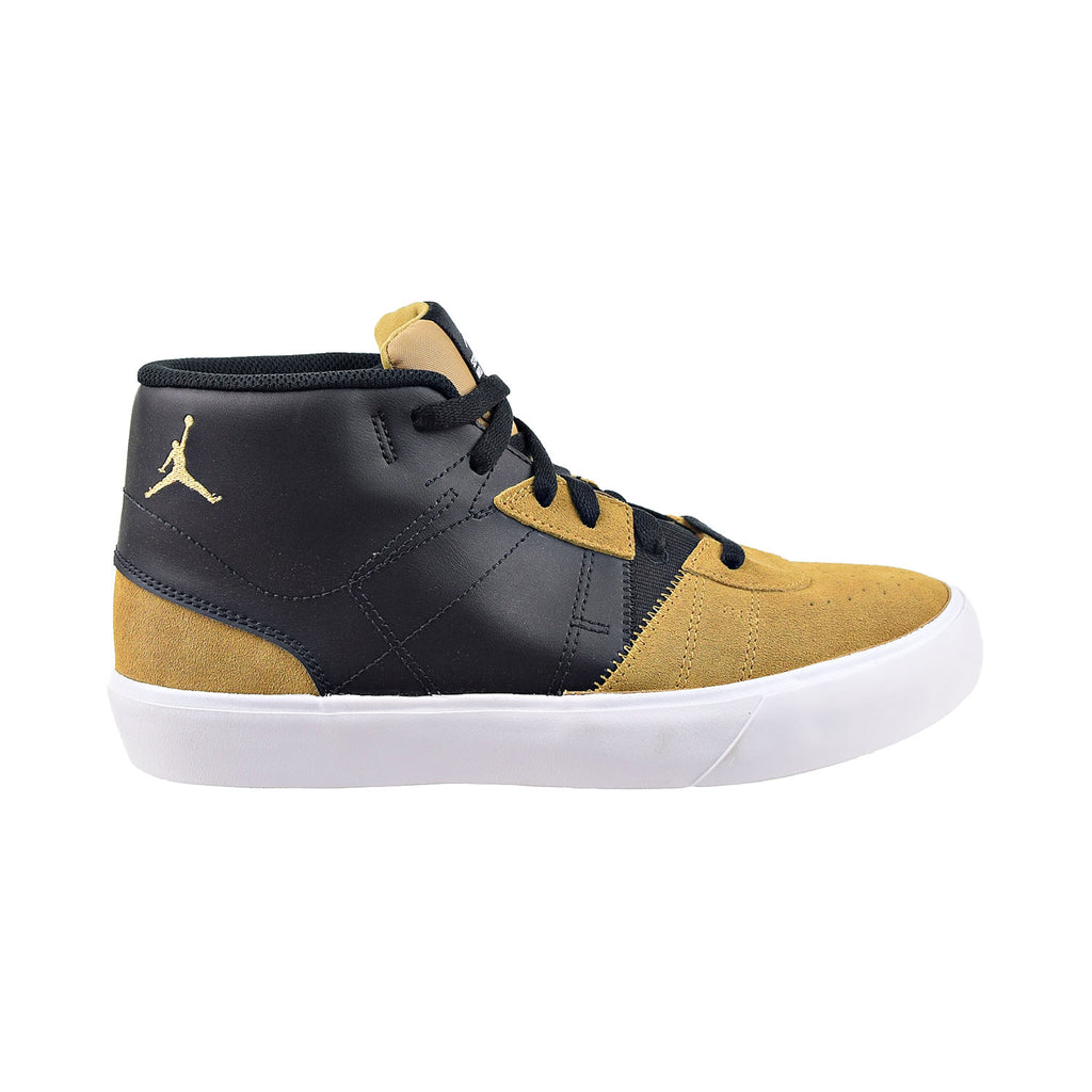 Jordan Series Mid Men's Shoes Black-White-Elemental Gold-Washed Teal