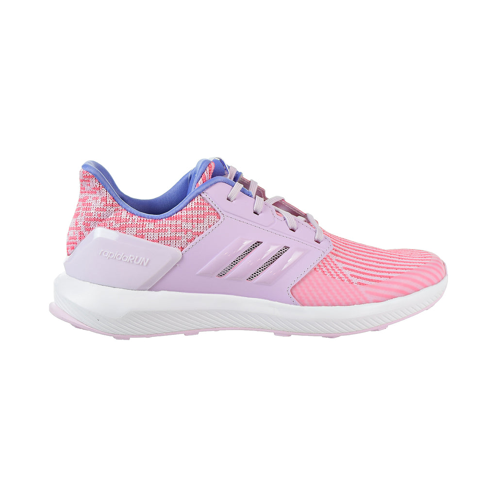 Adidas RapidaRun Knit Big Kids' Shoes Aero Pink/Aero Pink/White