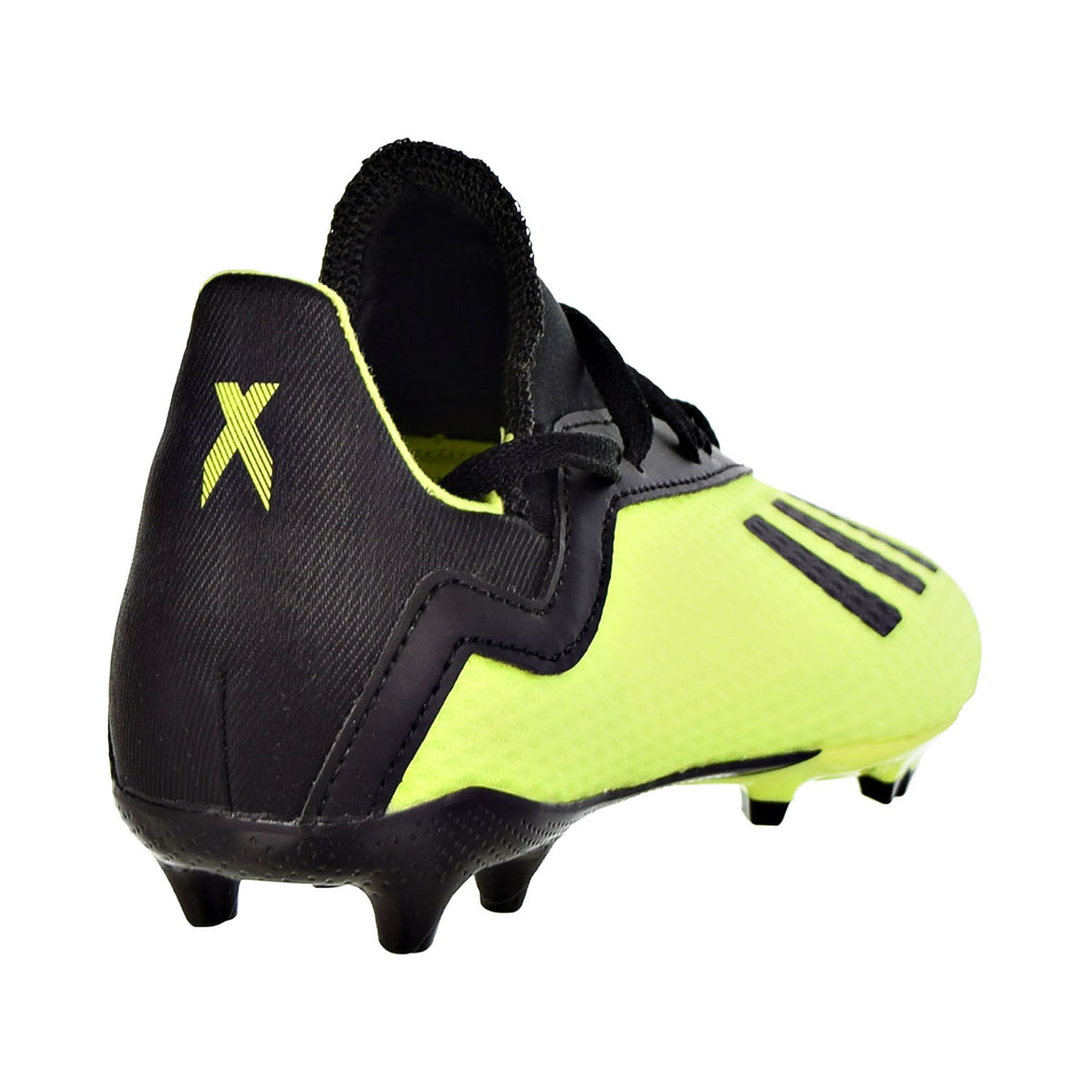 Adidas X 18.3 Firm Ground Kids Shoes Solar Yellow/Core Black