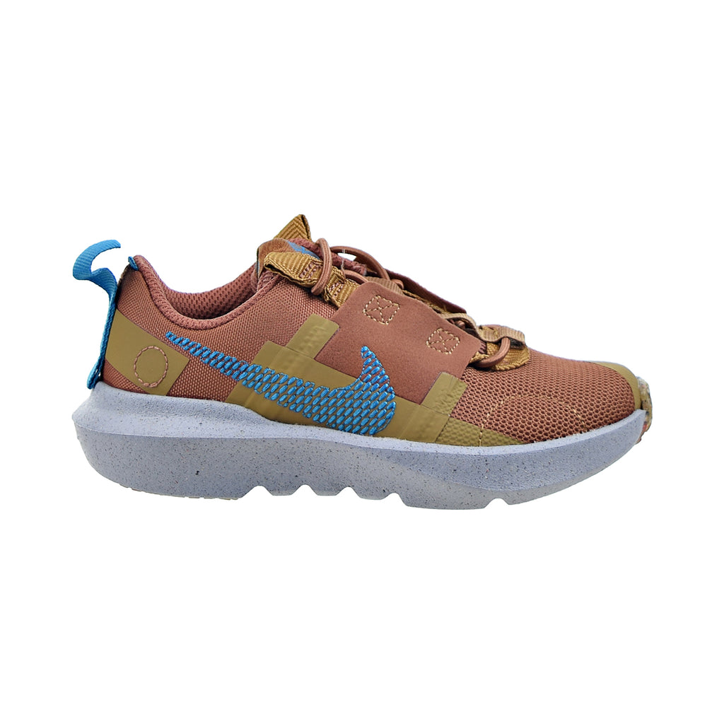 Nike Crater Impact (PS) Little Kids' Shoes Mineral Clay-Elemental Gold-Blue