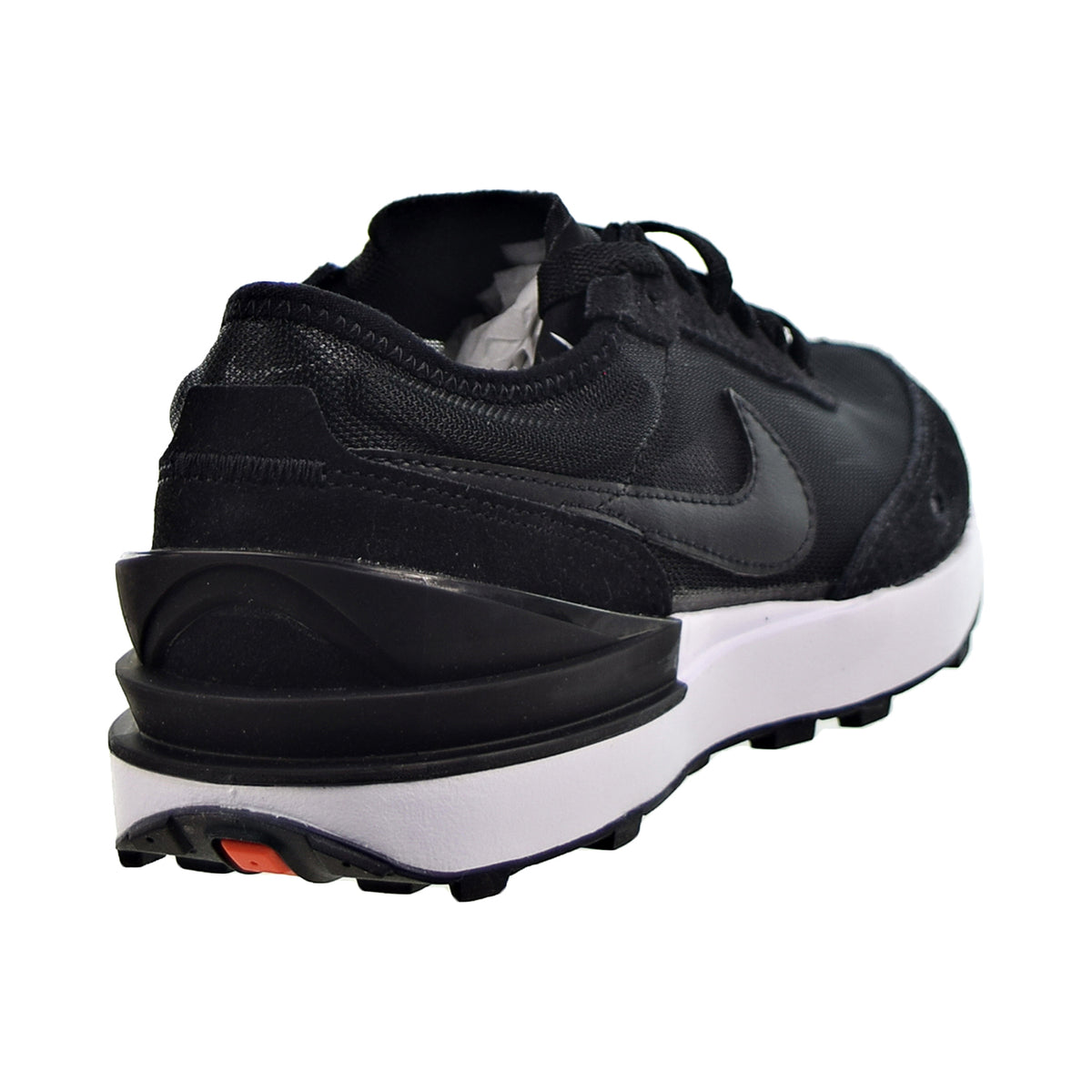Nike Waffle One (GS) Big Kids' Shoes Black-White-Orange