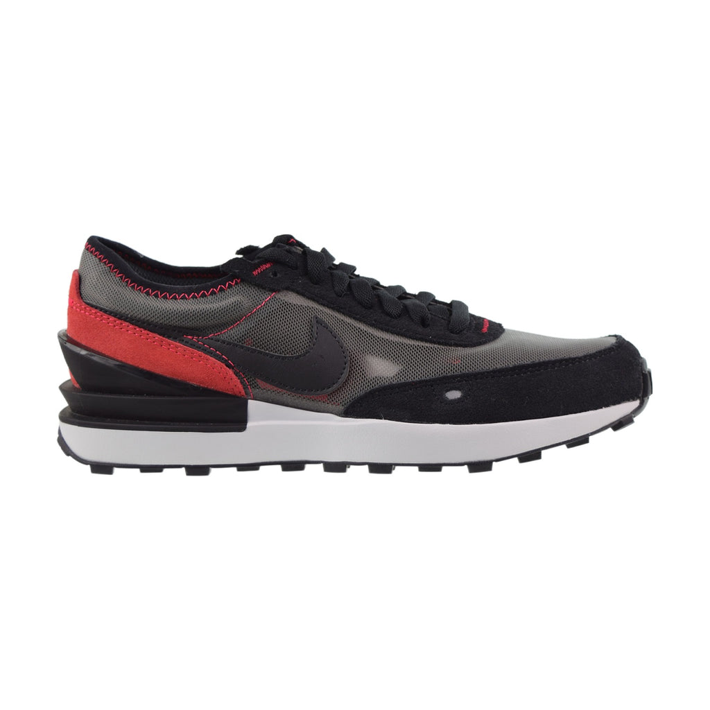 Nike Waffle One (GS) Big Kids' Shoes Flat Pewter-Black-Siren Red