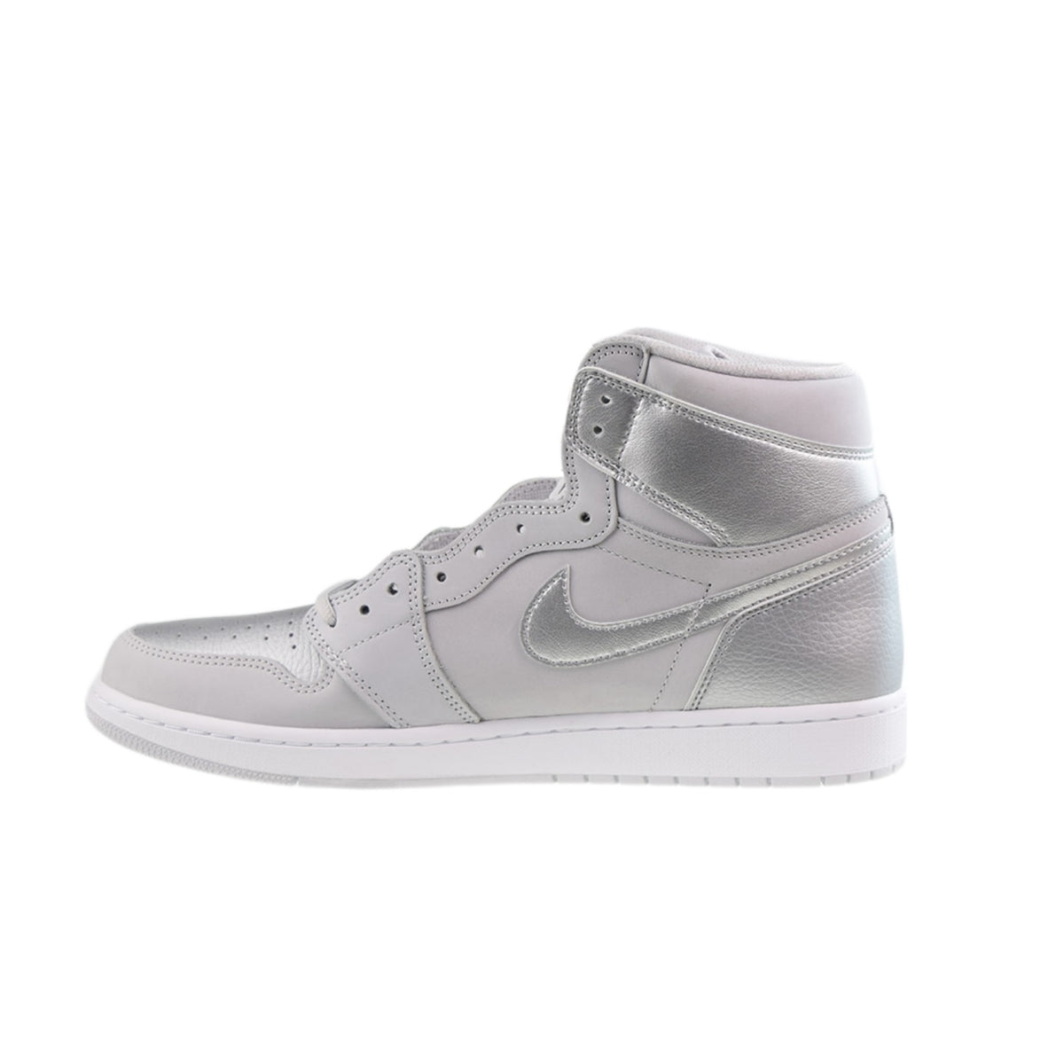 Jordan 1 Retro High CO Japan Men's Shoes Neutral Grey-Metallic Silver