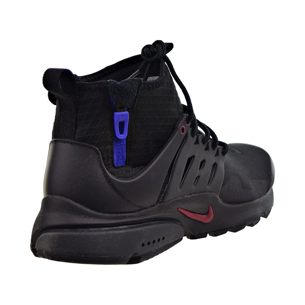 Oblicuo Sip Melancólico Nike Air Presto Mid Utility Men's Shoes Black-Team Red-Anthracite-Race