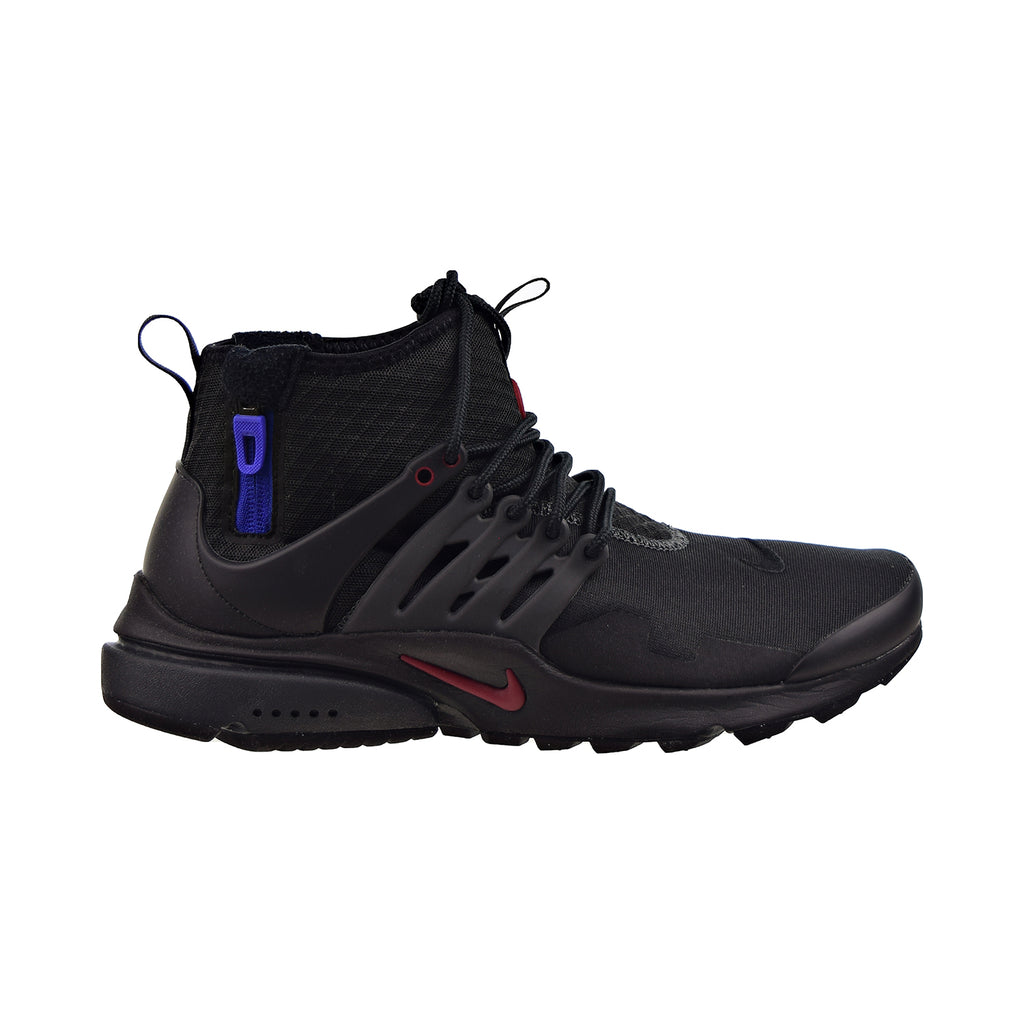 Nike Air Presto Mid Utility Men's Shoes Black-Team Red-Anthracite-Racer Blue