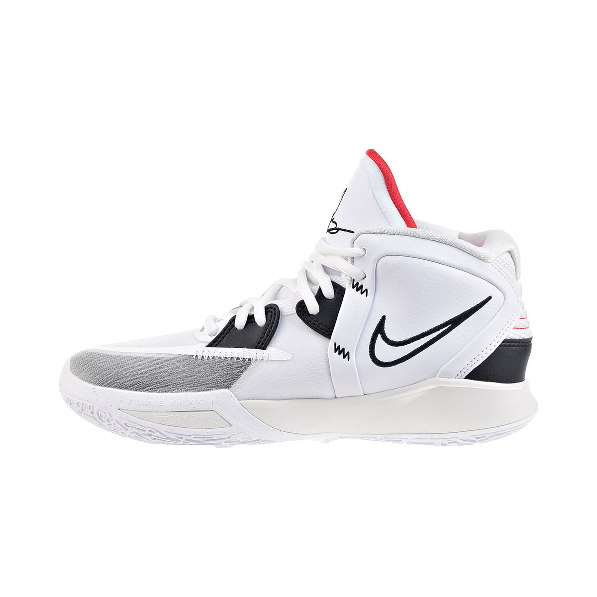 Nike Kyrie Infinity (GS) Big Kids' White/Black-University Red