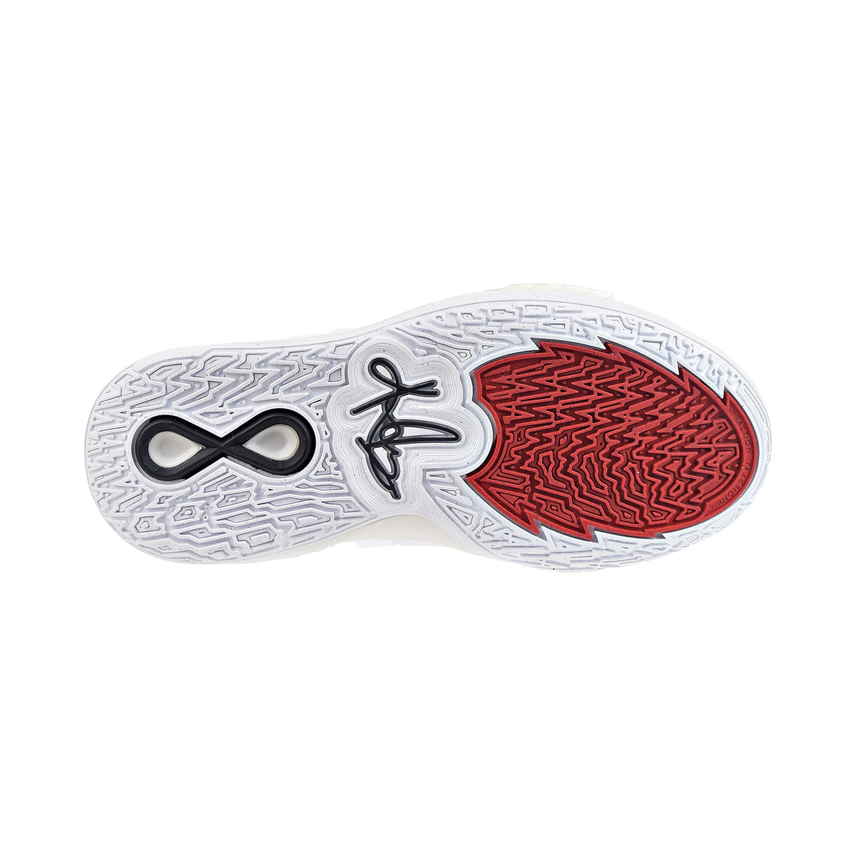 Nike Kyrie Infinity (GS) Big Kids' White/Black-University Red