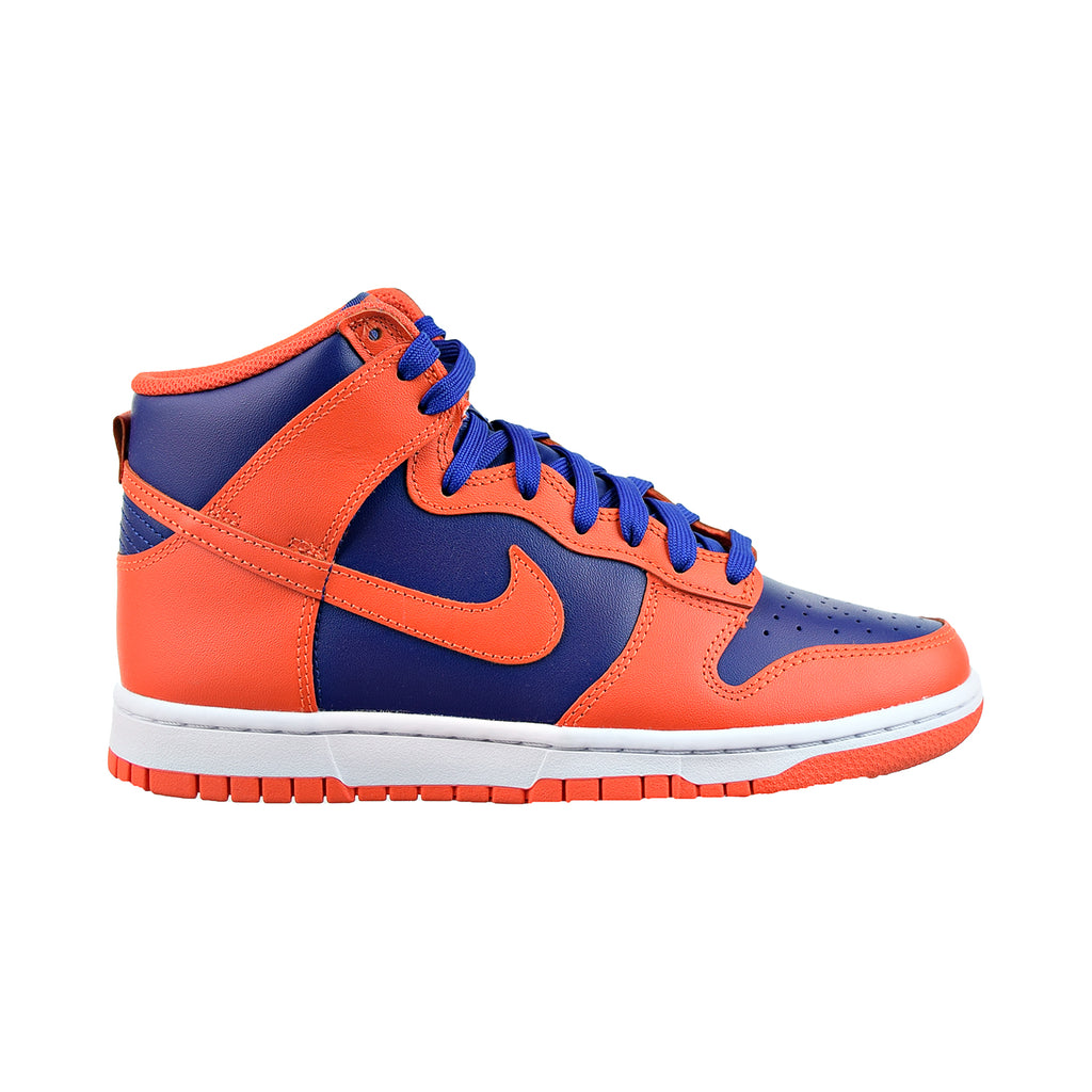 Nike Dunk High Retro Men's Shoes Orange-Deep Royal