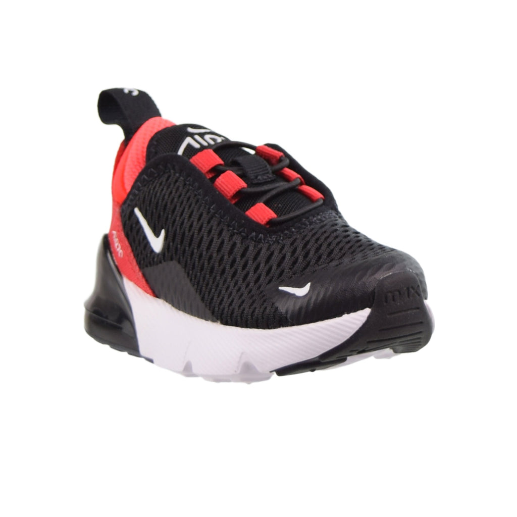 Nike Air Max 270 (TD) Toddler's Shoes Black-White-University Red