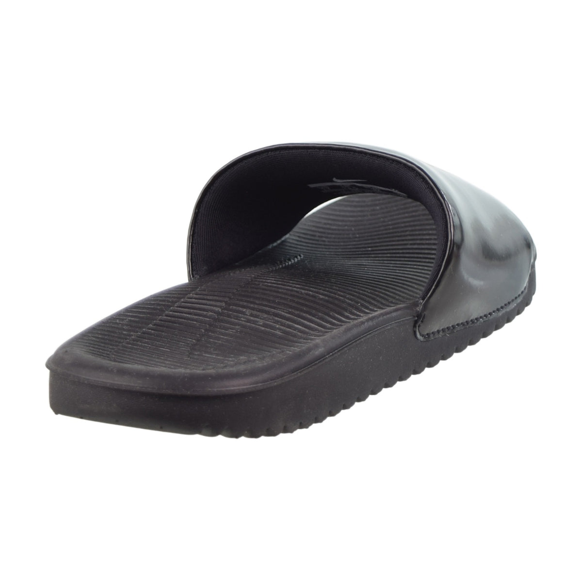 Nike Kawa Fun (PS) Little Kids' Slides Black-White