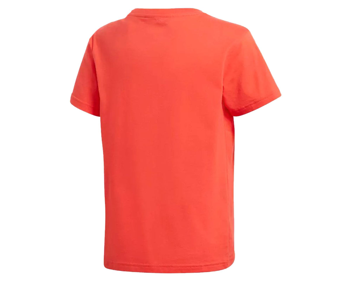 Adidas Youth Originals Trefoil Tee Bright Red-White