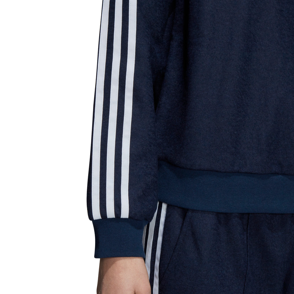 Adidas Women's Originals Trefoil Sweatshirt Collegiate Navy
