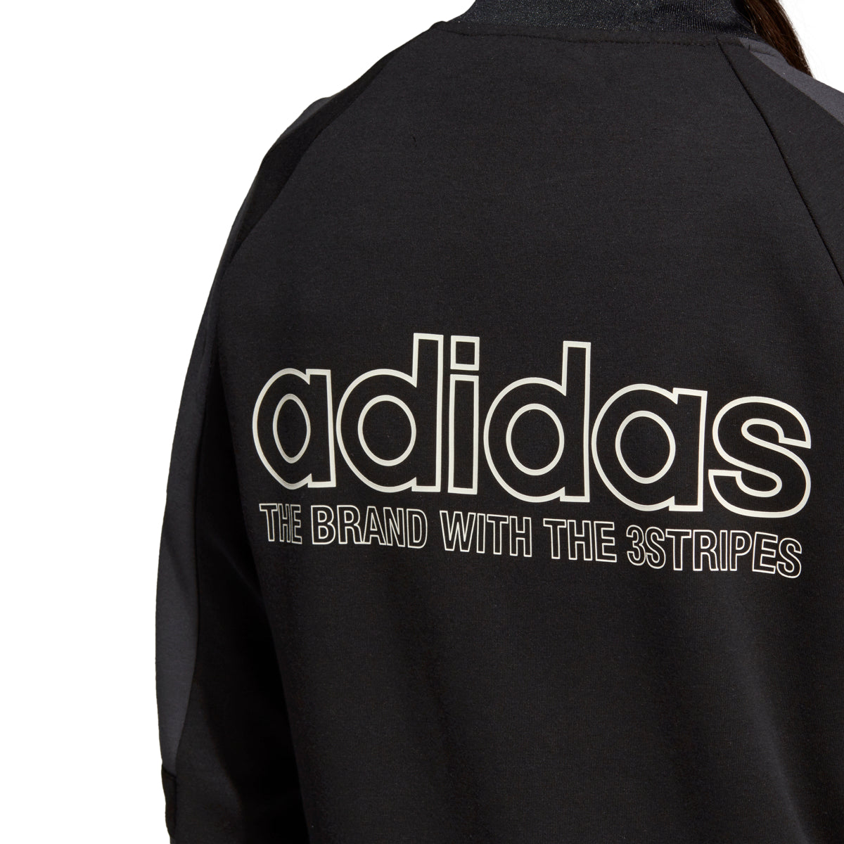 Adidas Originals Women's Athletic Track Jacket Black/White