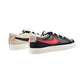 Nike Blazer Low 77 Premium 'Removable Swoosh' Men's Shoes Black-Deep Royal Blue