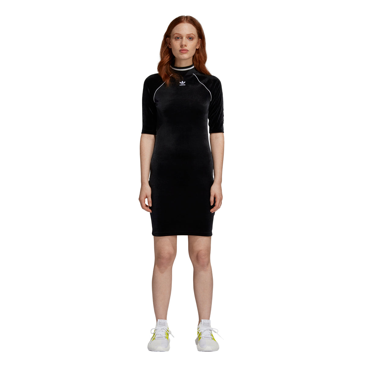 Adidas Women's Originals Velvet Dress Black