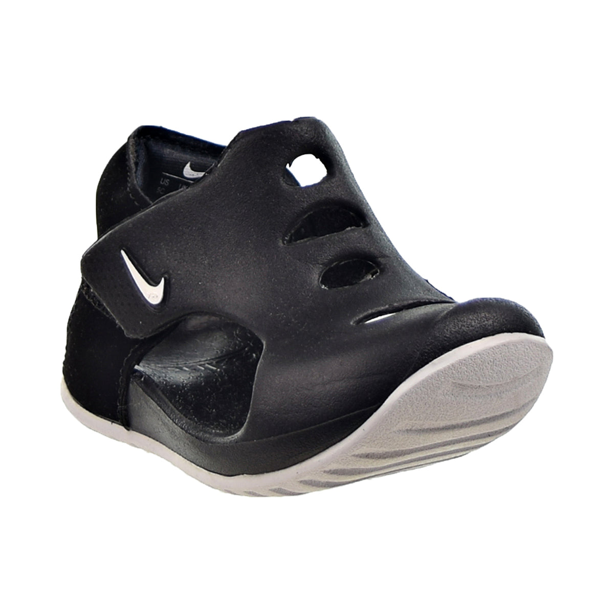 Nike Sunray Protect 3 (TD) Toddler's Sandals Black-White