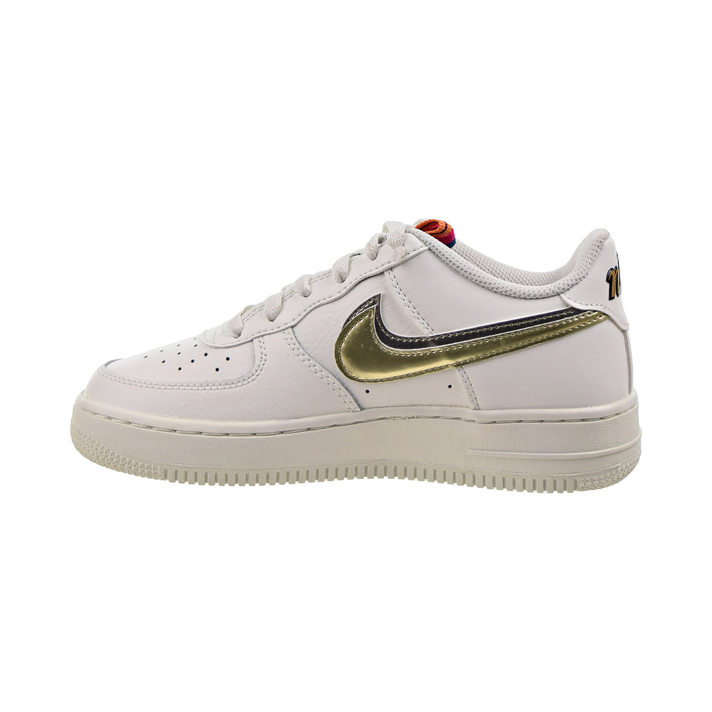 Kids Off-White Air Force 1 LV8 2 Big Kids Sneakers by Nike