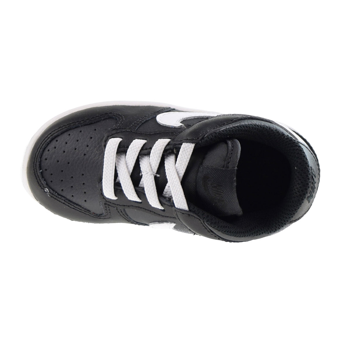 Nike Dunk Low Toddlers Shoes Black-White