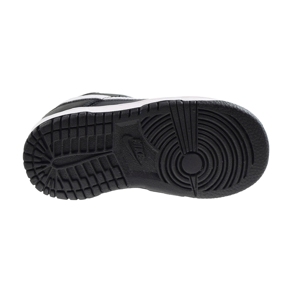 Nike Dunk Low Toddlers Shoes Black-White