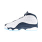 Air Jordan 13 Retro (GS) Big Kids' Shoes White-Dk Powder Blue