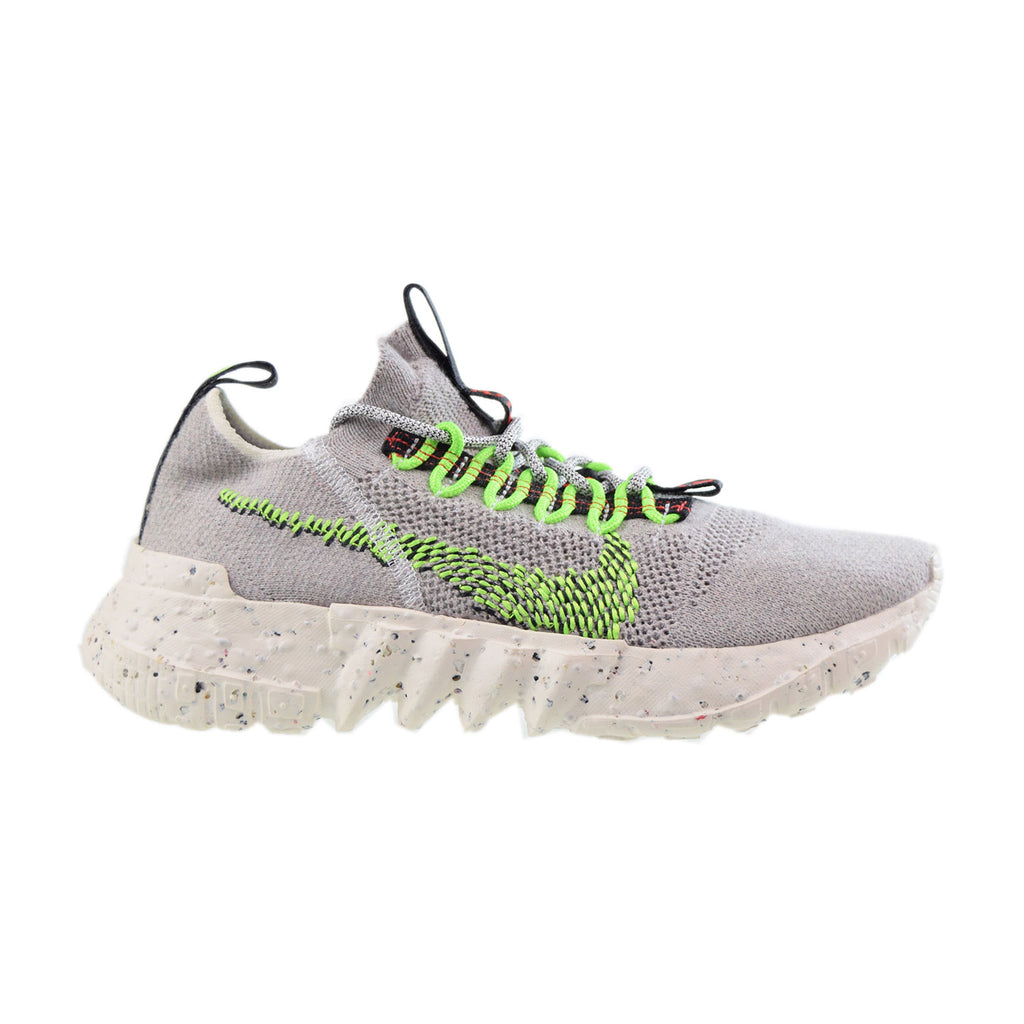 Nike Space Hippie 01 Men's Shoes Vast Grey-Black-Electric Green 