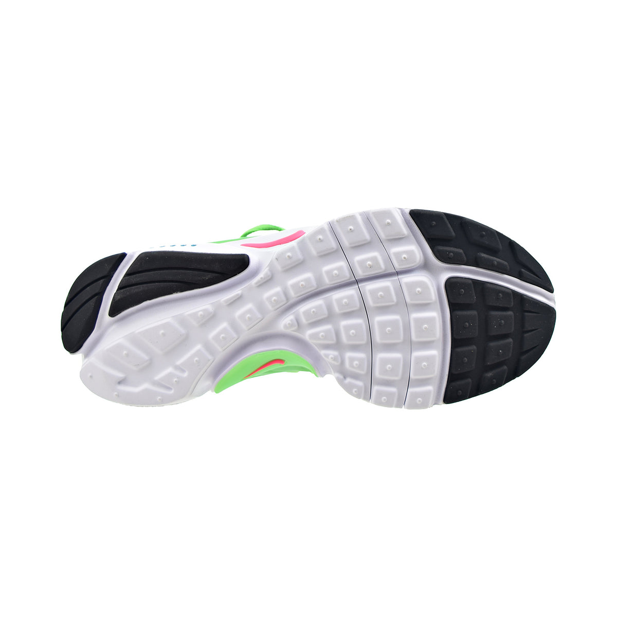 Nike Air Presto "Green Strike" Big Kids' Shoes Black-Hyper Pink-White