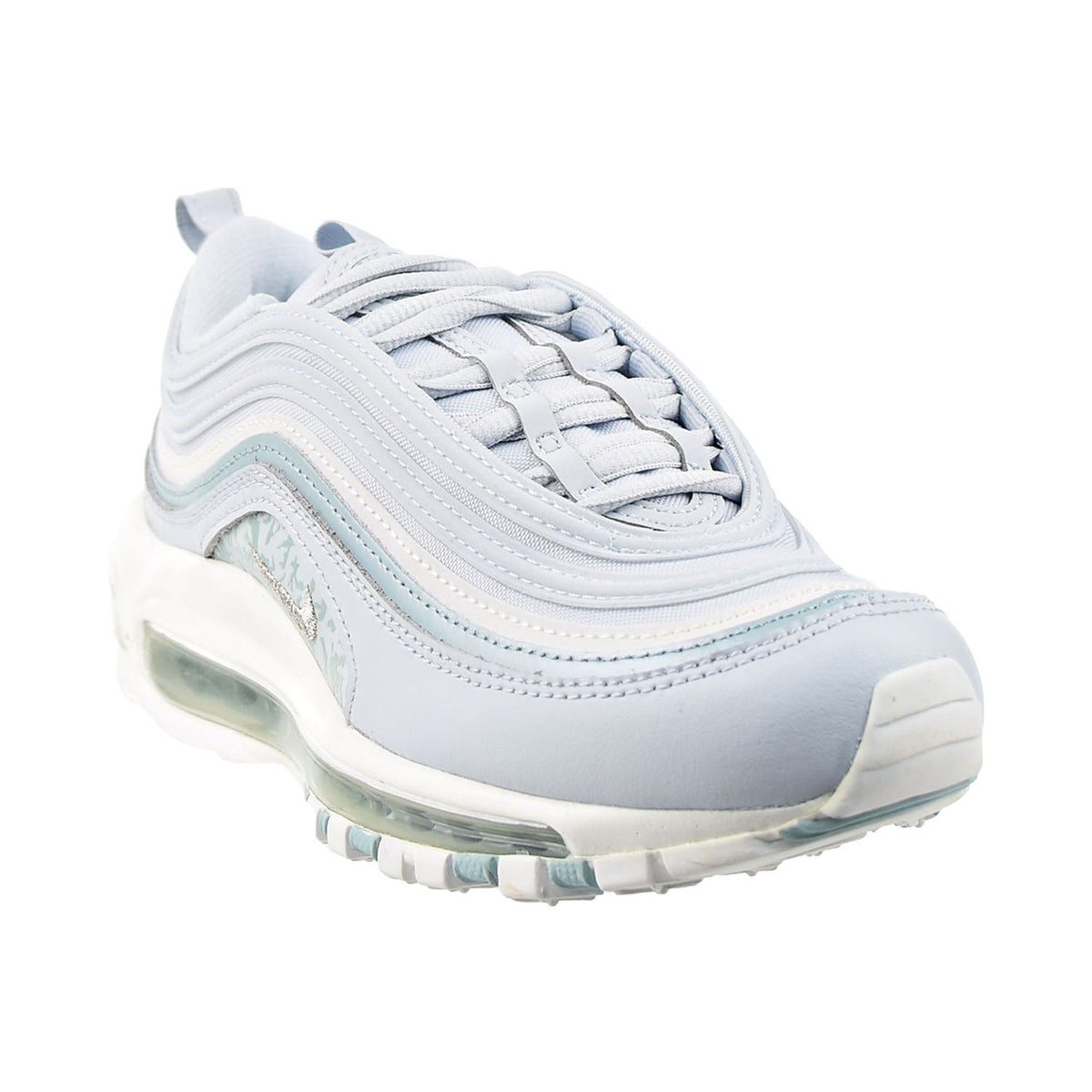 Nike Air Max 97 Women's Shoes Aura-Metallic Silver