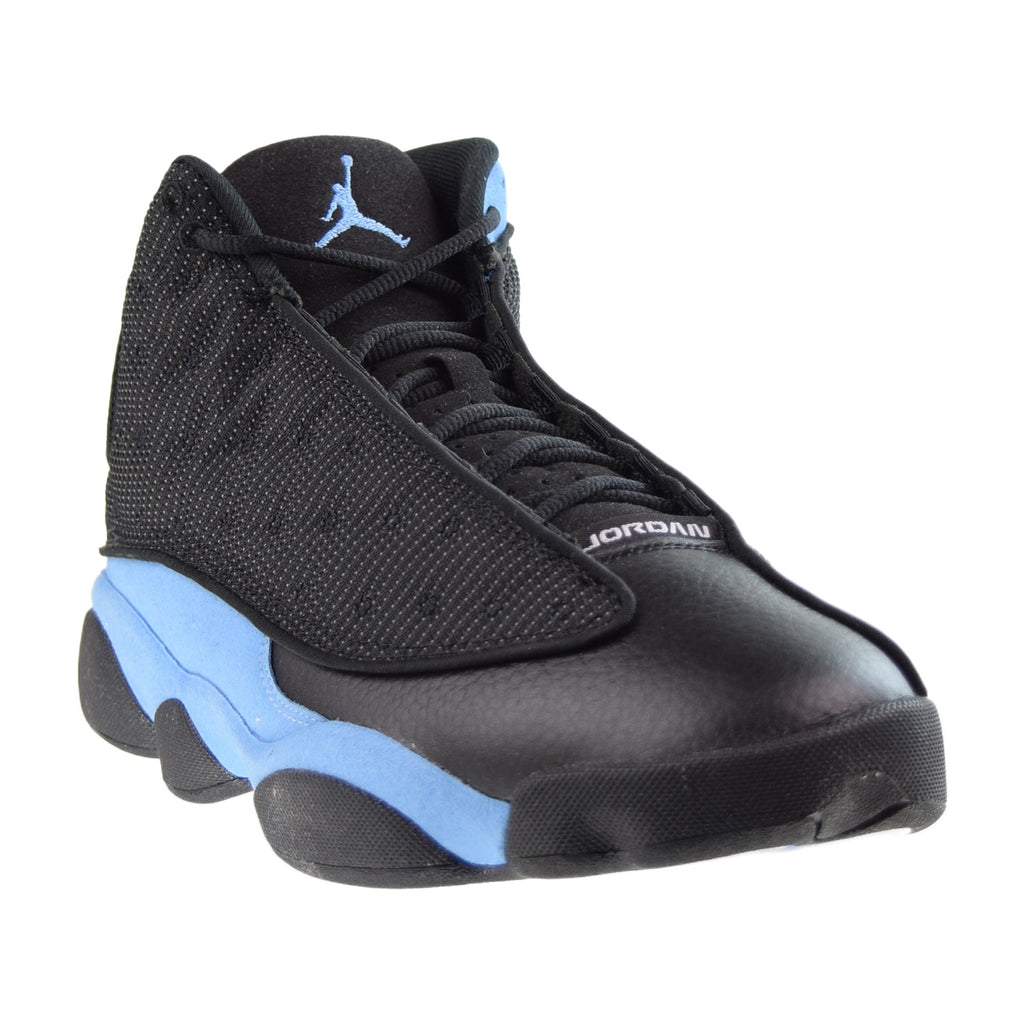 Jordan mens 13 Retro Shoes, Black/University Blue
