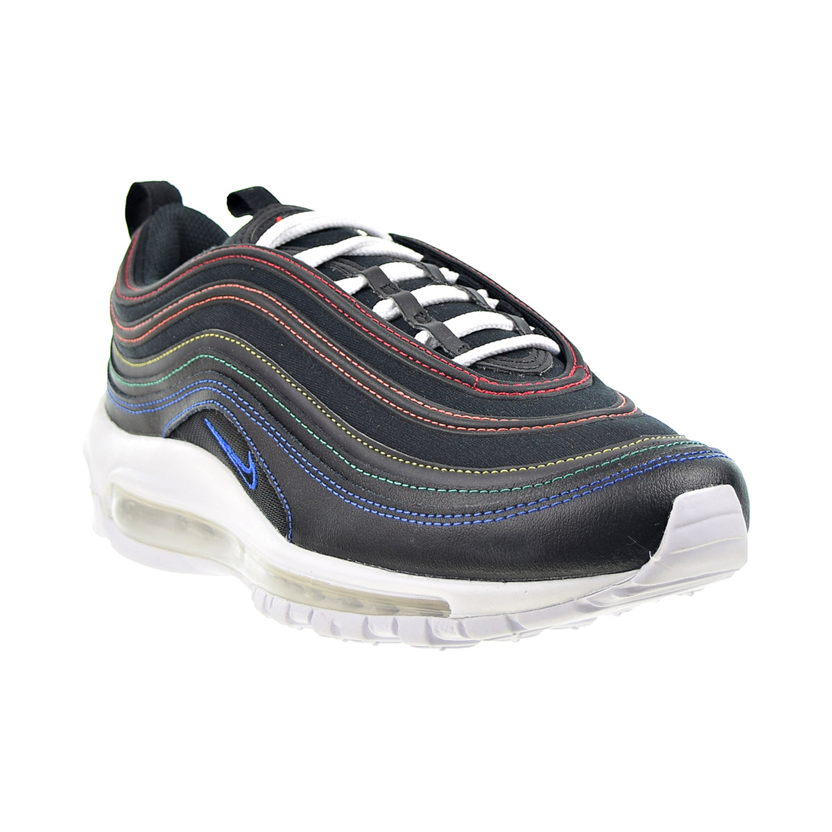 Nike Air Max 97 Women's Shoes Black-Hyper Royal-Multi