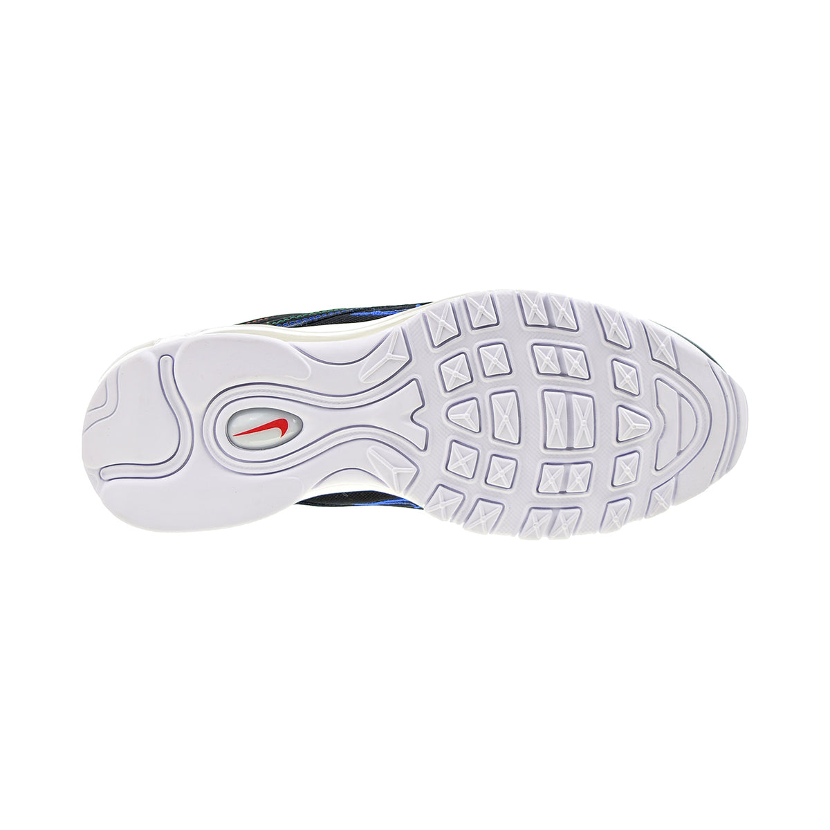 Nike Air Max 97 Women's Shoes Black-Hyper Royal-Multi