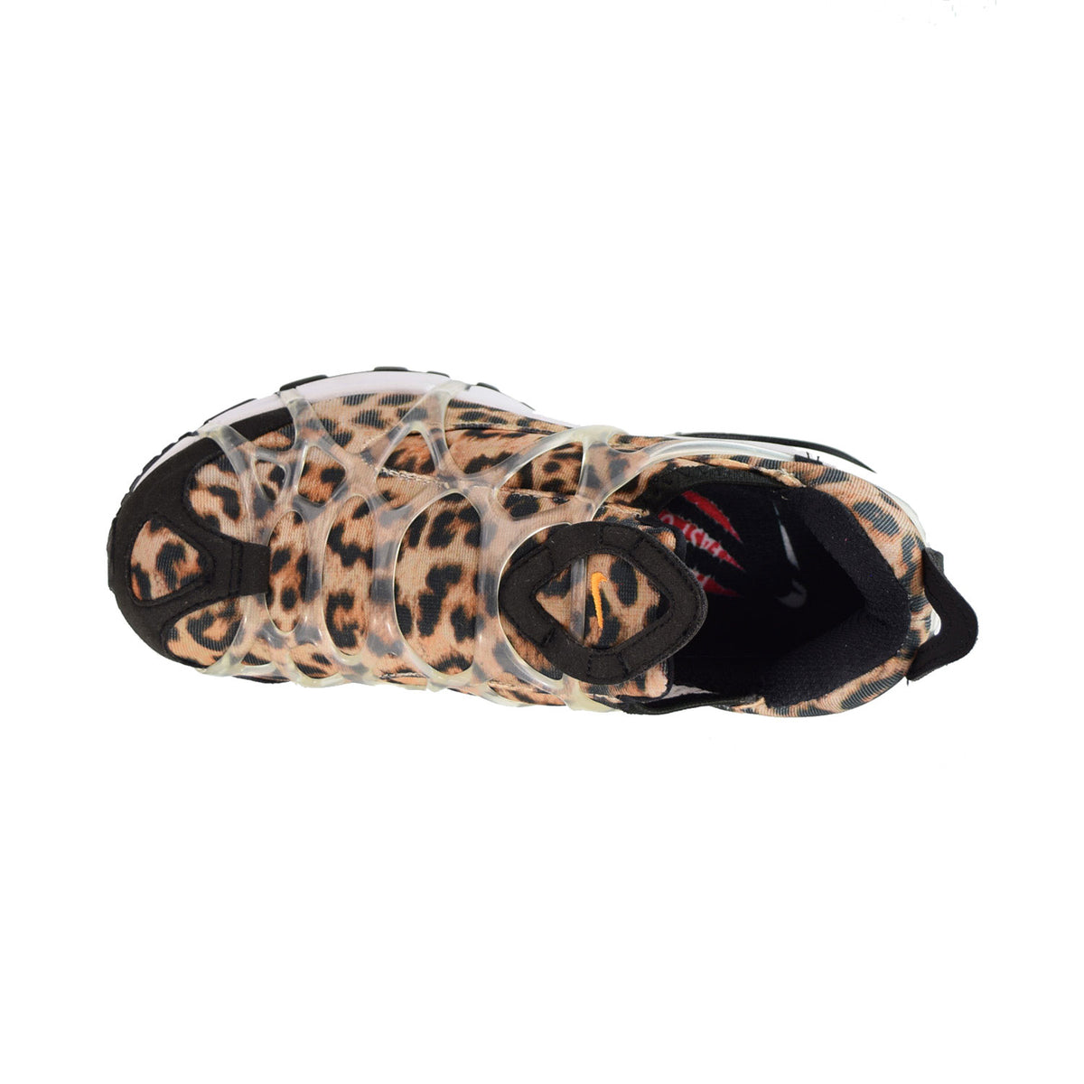 Nike Air Kukini SE "Leopard" (GS) Big Kids' Shoes Black-Kumquat-Multi color
