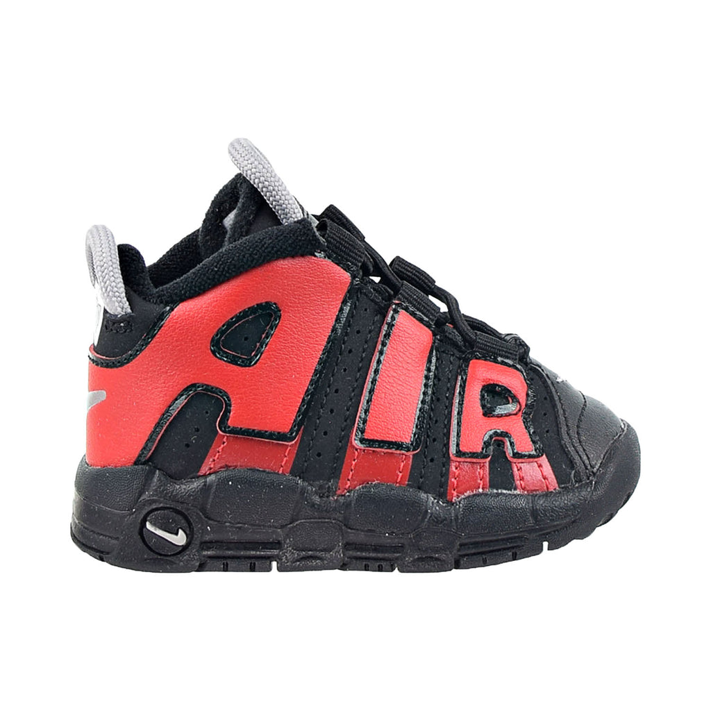Nike Air More Uptempo (TD) "Alternate Split" Toddler's Shoes Black-Red