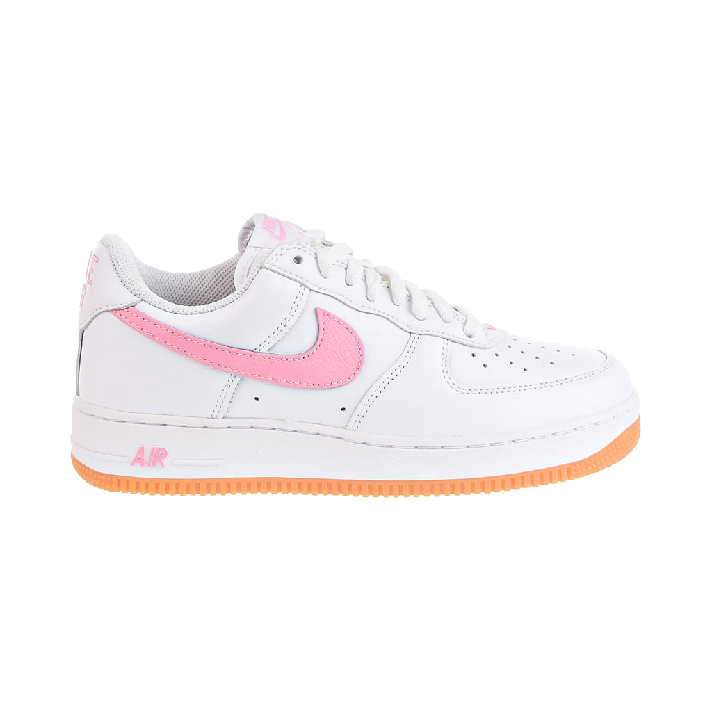 Nike Air Force 1 Low Retro Men's Shoes White-Pink-Gum Yellow
