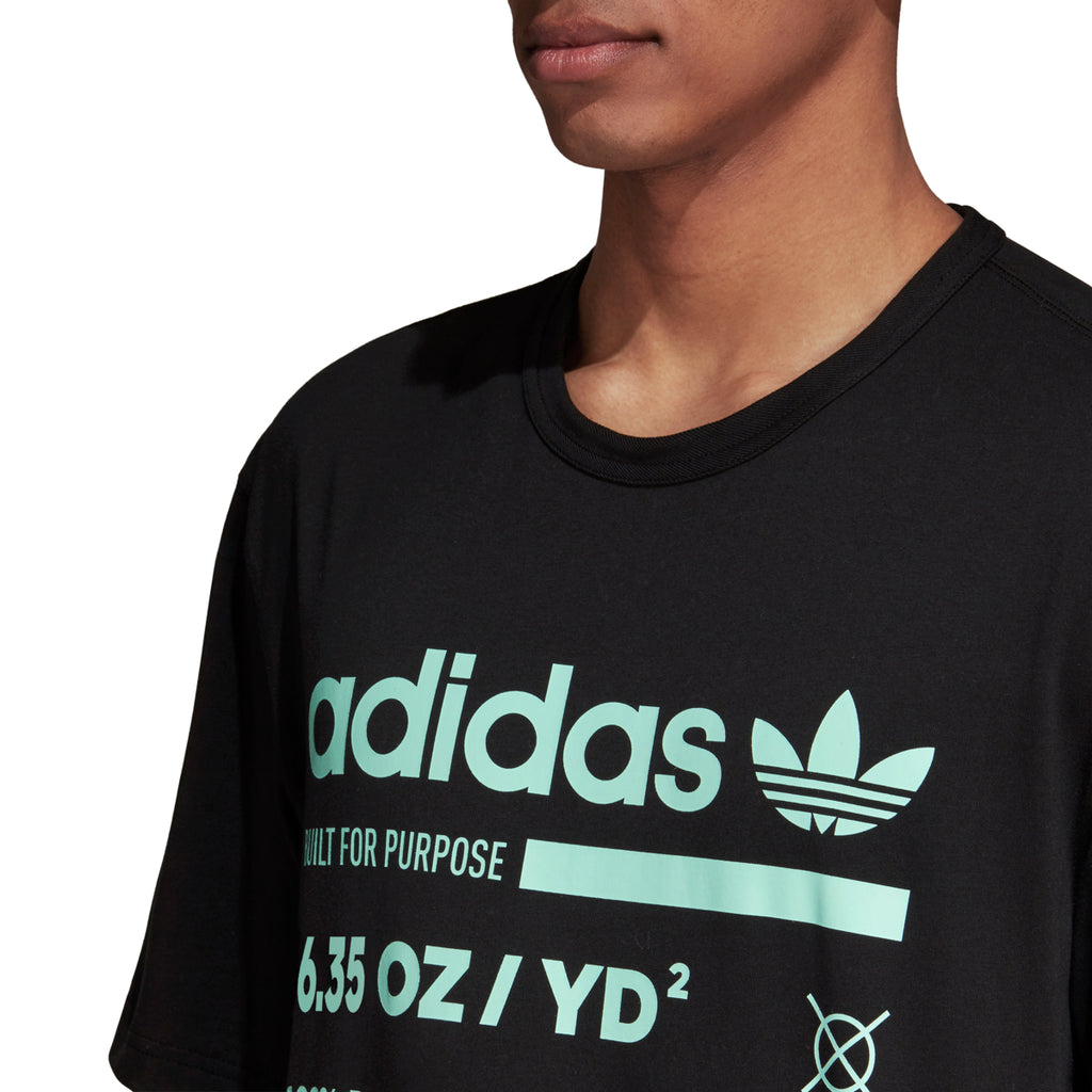 Adidas Originals Kaval Men's Athletic T-Shirt Black/Clear