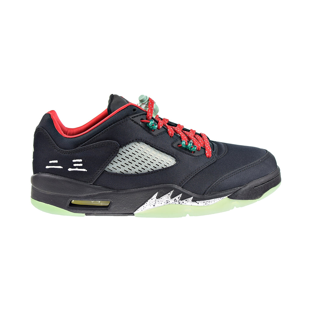 Air Jordan 5 Retro Low x CLOT Men's Shoes Black-Anthracite