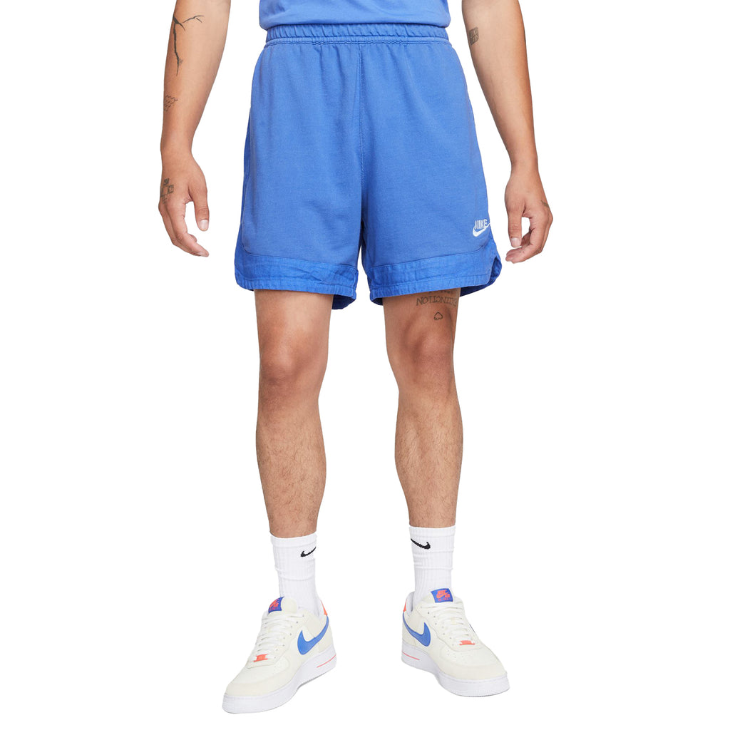 Nike Sportwear Essential French Terry Men's Shorts Dark Marina Blue
