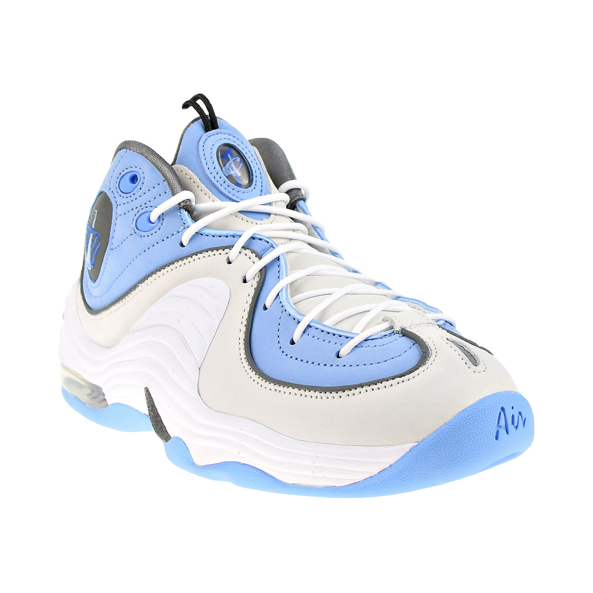 Nike x Social Status Air Penny 2 Men's Shoes White-Cobalt Pulse-Smoke Grey