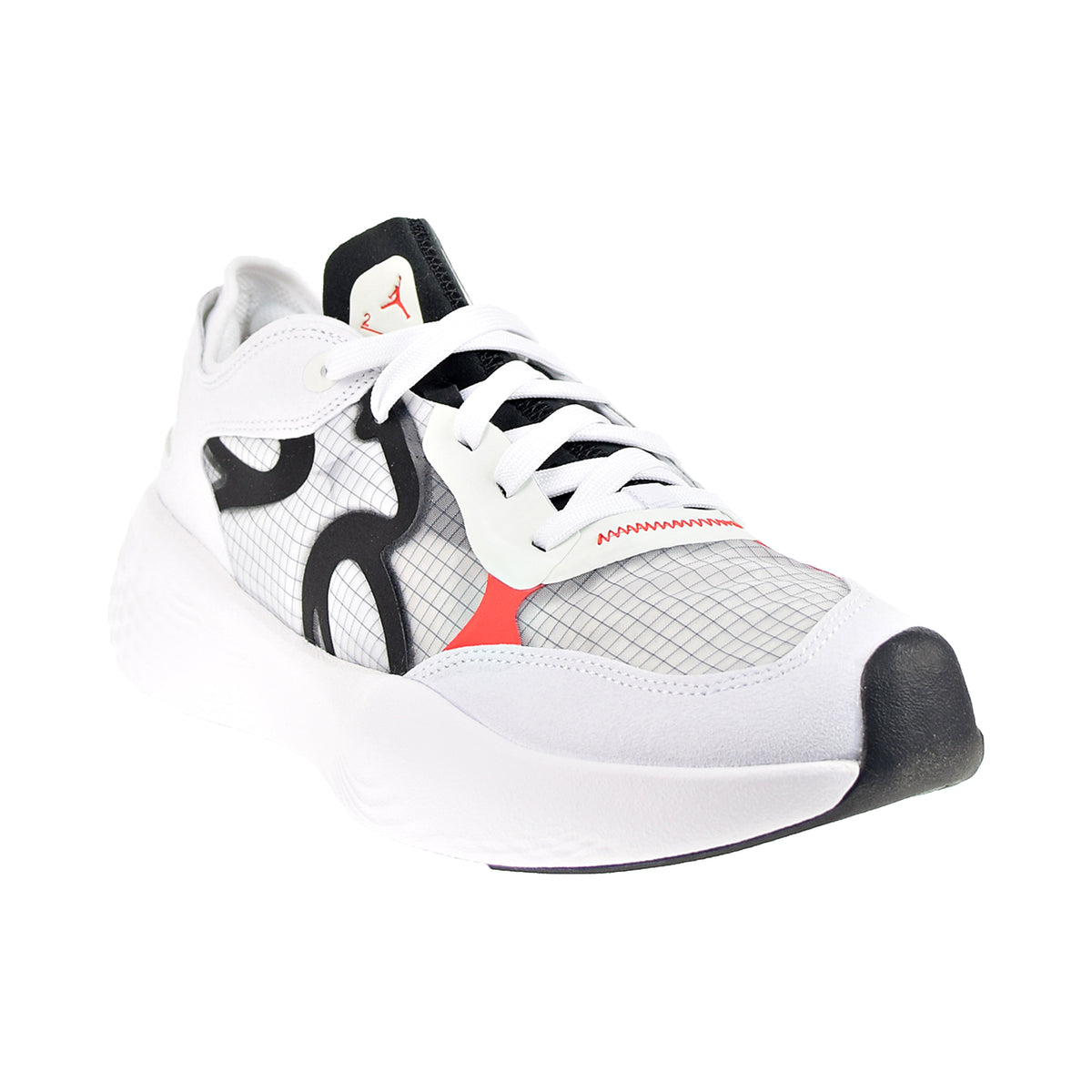 Jordan Delta 3 Low Men's Shoes White-Chile Red-Black