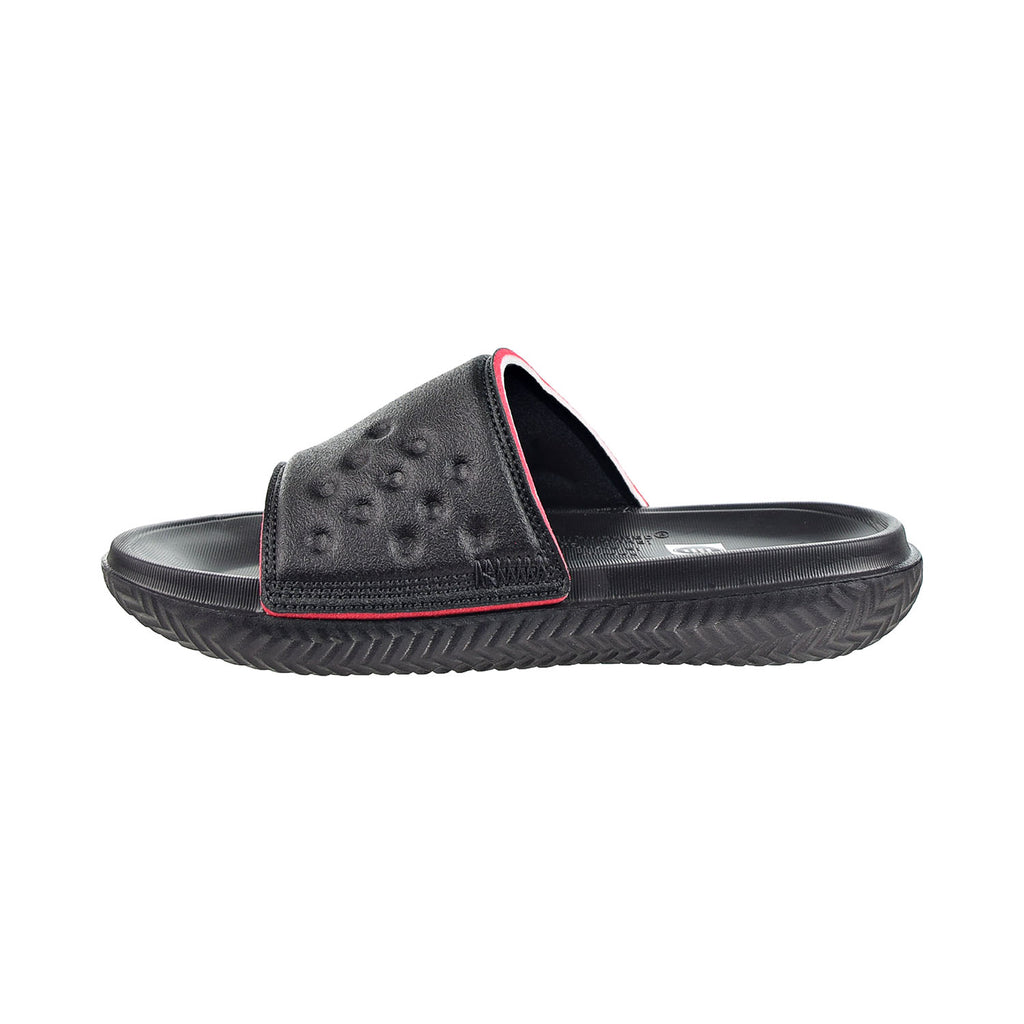 Jordan Play (GS) Big Kids' Slides Black-University Red