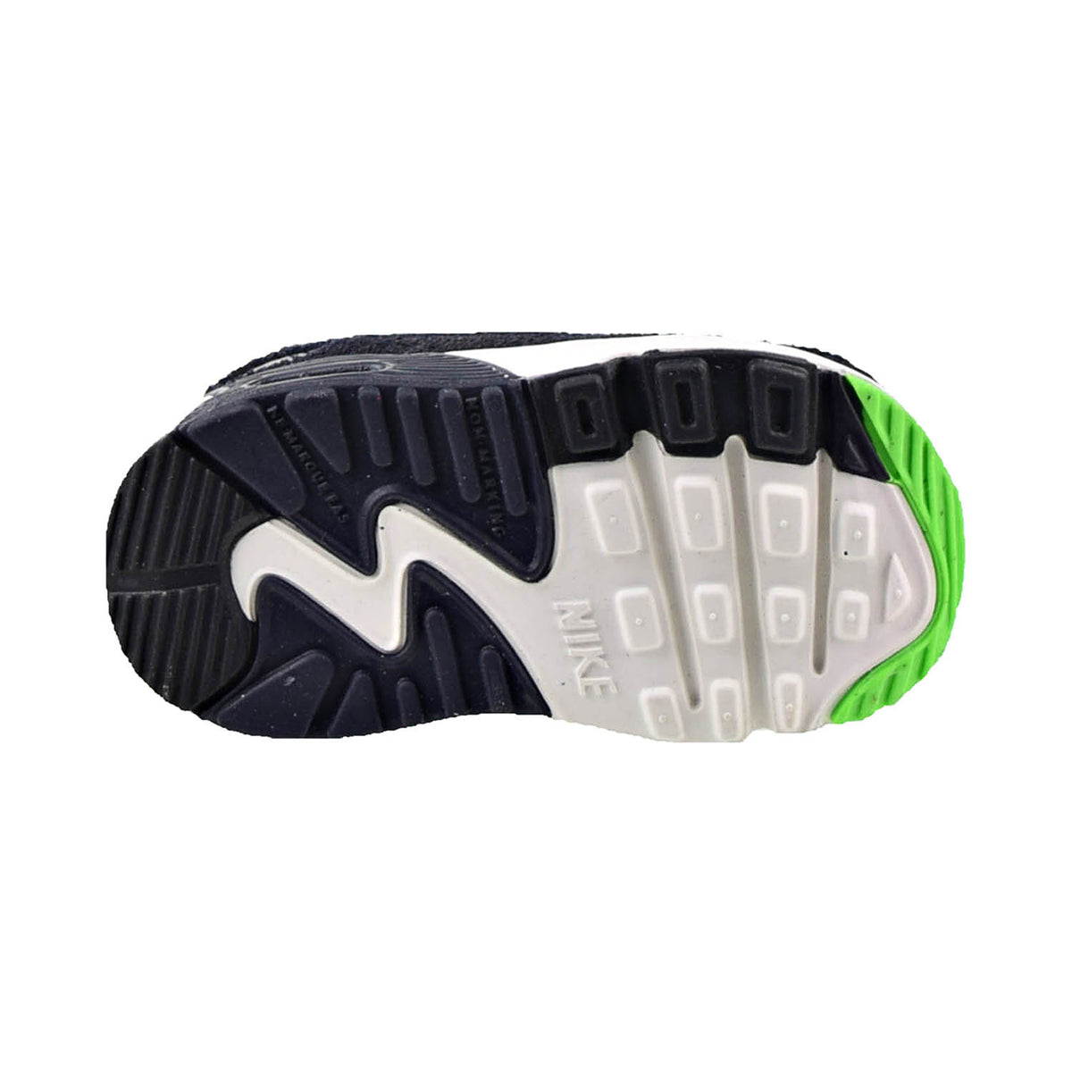 Nike Air Max 90 LTR SE (TD) Toddlers' Shoes Black-Scream Green-Summit White