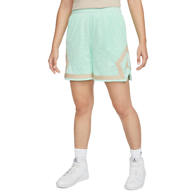 Jordan Heritage Women's Diamond Shorts Mint Foam-Sand Drift