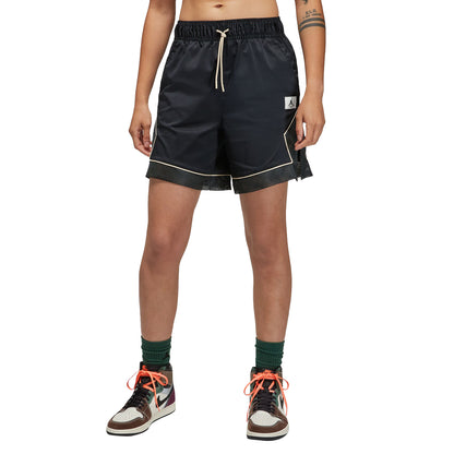 Jordan Essentials Diamond Women's Shorts Black-Dark Smoke Grey