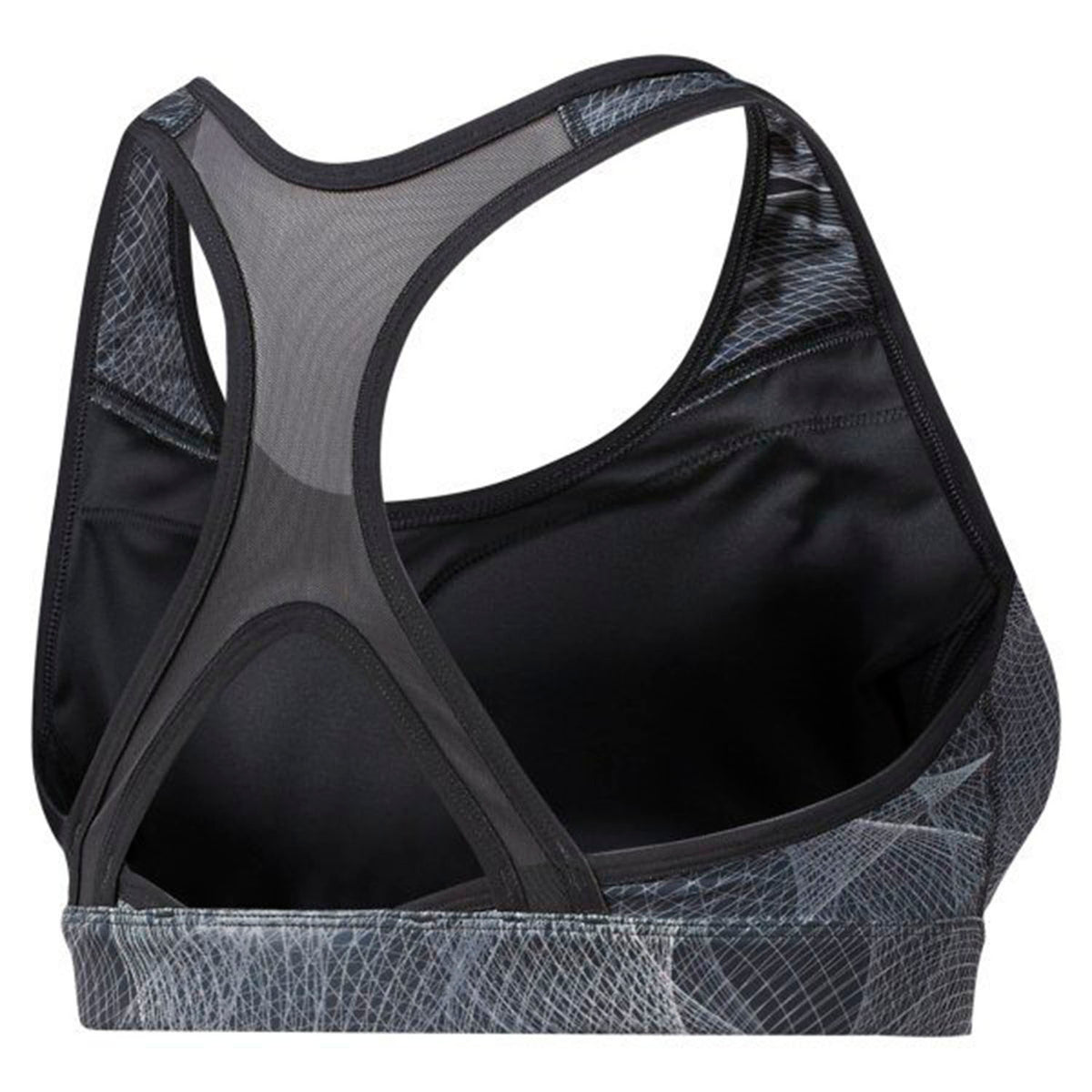 Reebok Women Running Hero Racer Padded Bra Cold Grey