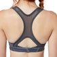 Reebok Women Running Hero Racer Padded Bra Cold Grey
