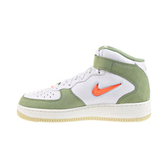 Nike Air Force 1 Mid '07 Men's Shoes Olive Green-Total Orange