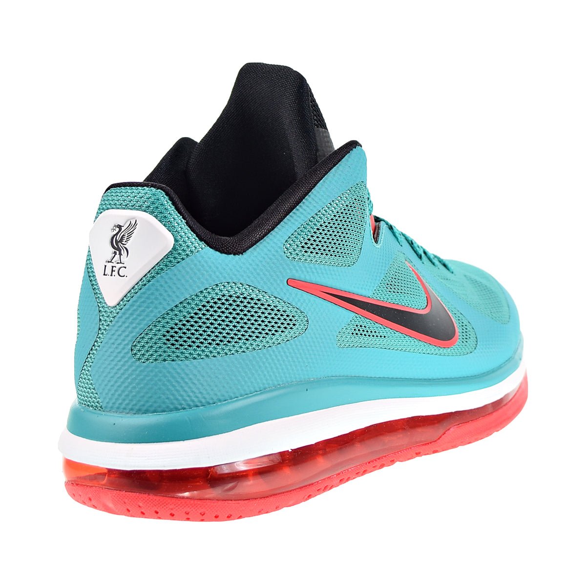 Nike LeBron 9 Low "Reverse Liverpool" Men's Shoes New Green-Black-Action Red